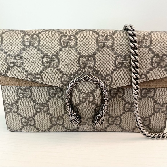 Gucci DIONYSUS GG SUPREME SUPER MINI BAG - Picture 13 of 17